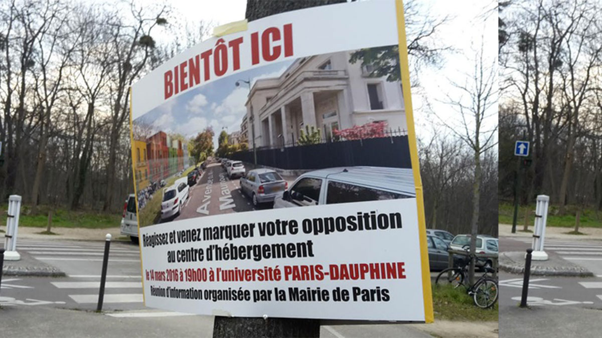 Dehors les sans-abri !