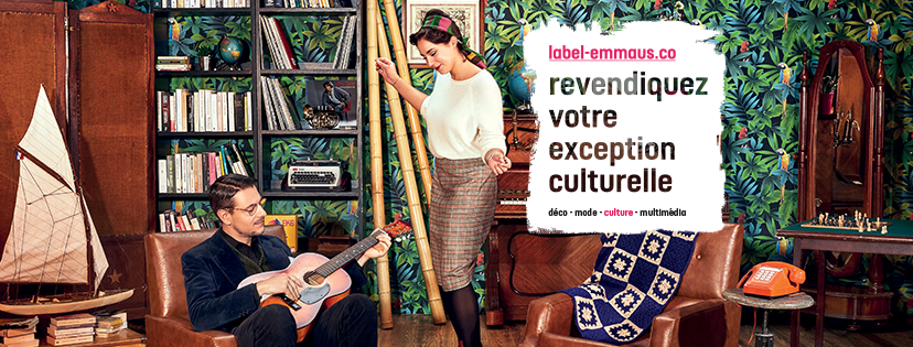 Label Emmaüs, l’e-shop militant célèbre ses 1 an à l’Aérosol le samedi 18 novembre 2017