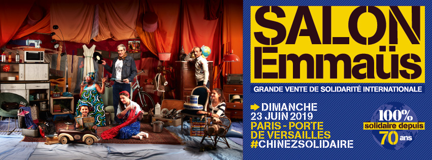 Salon Emmaüs : achetez votre billet en ligne !
