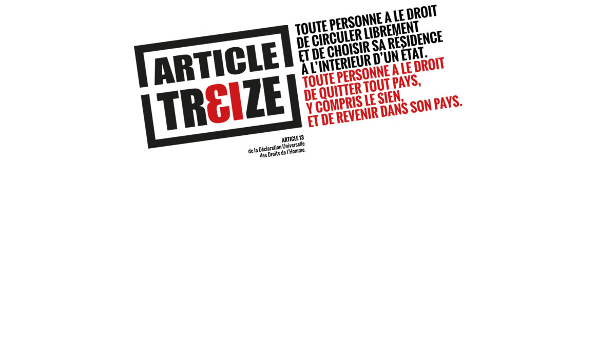 Article 13 : la marche de Michel, 900 km pour la liberté de circuler !
