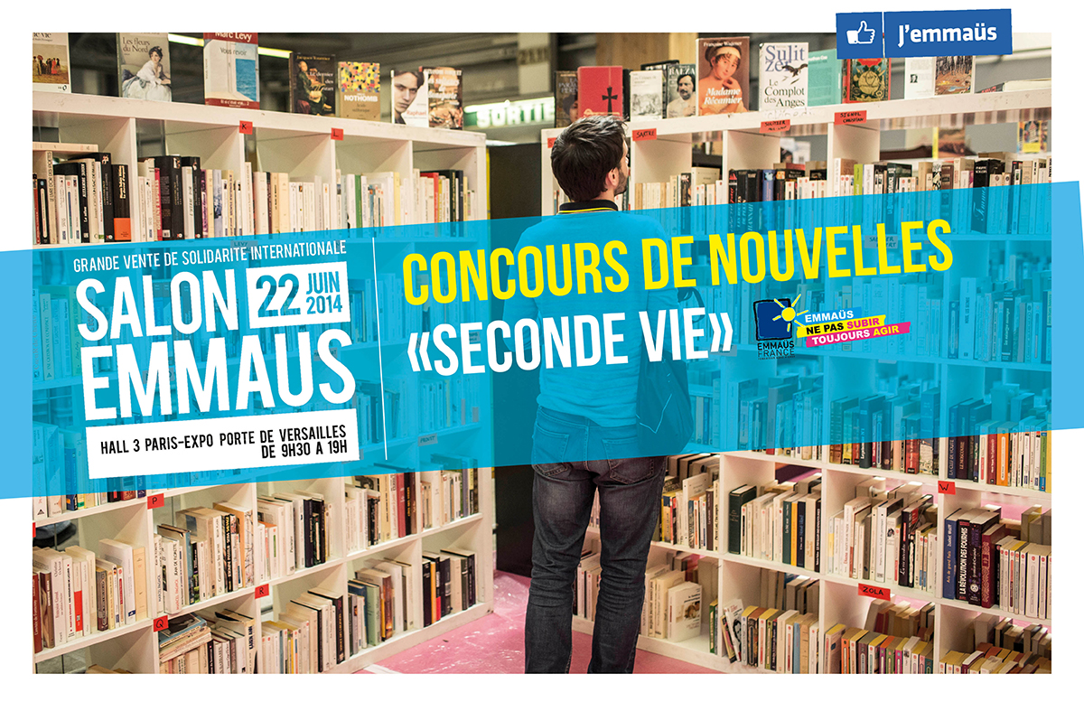 Un concours de nouvelles au Salon Emmaüs 2014 !