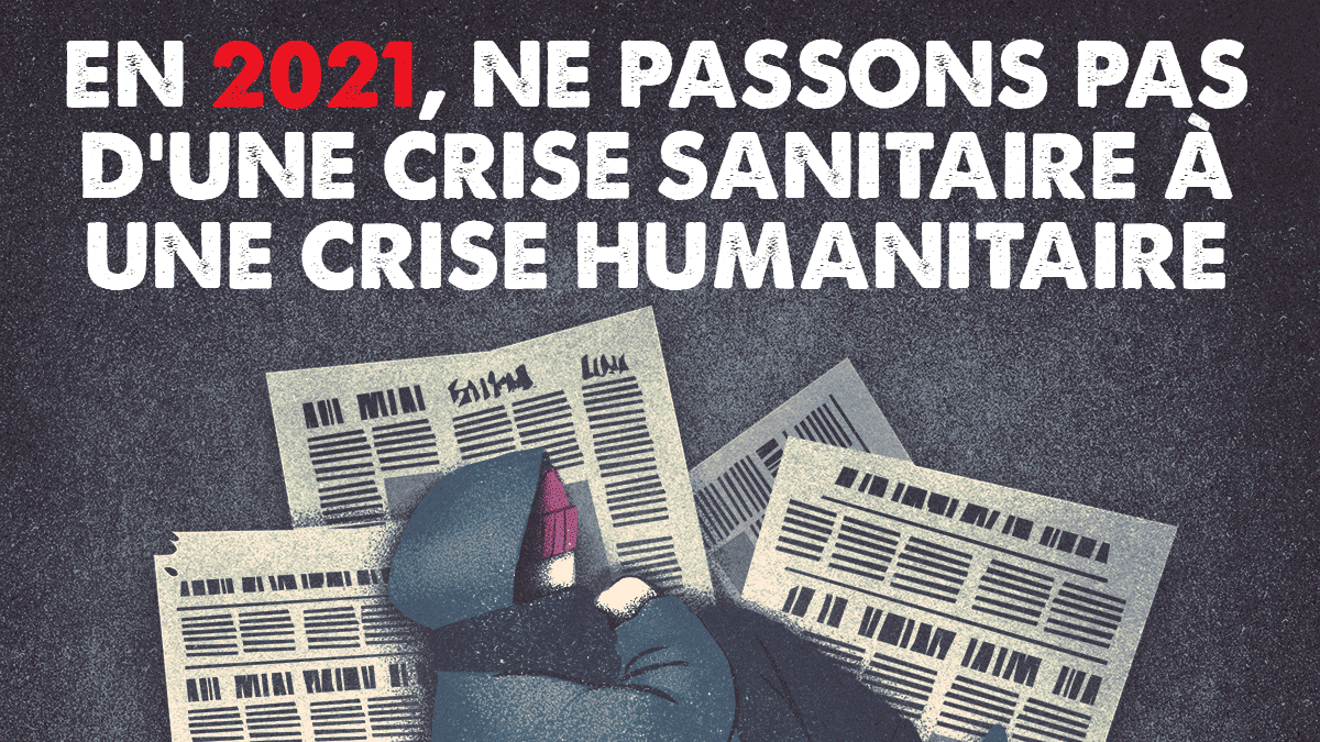 Ne passons pas d'une crise sanitaire à une crise humanitaire