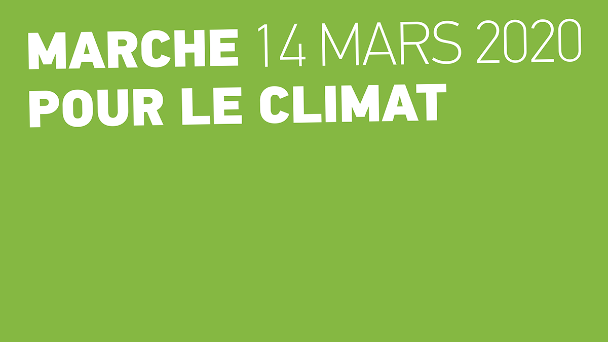 Marche pour le climat: transformons nos territoires