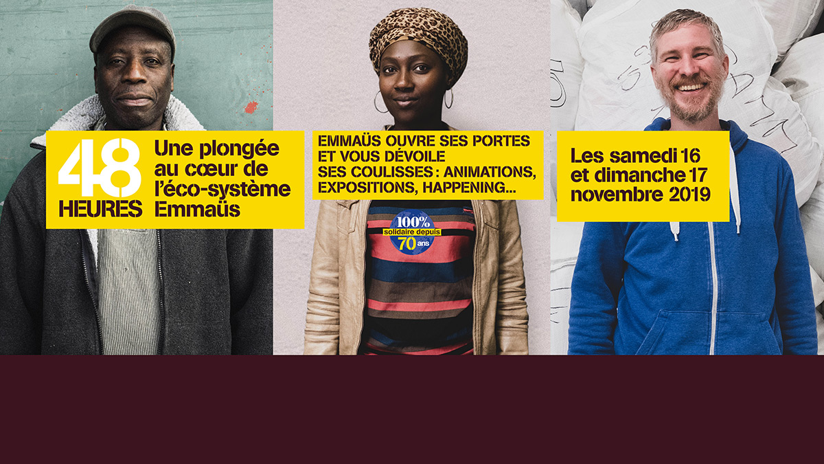 Emmaüs fête ses 70 ans partout en France les 16 et 17 novembre !